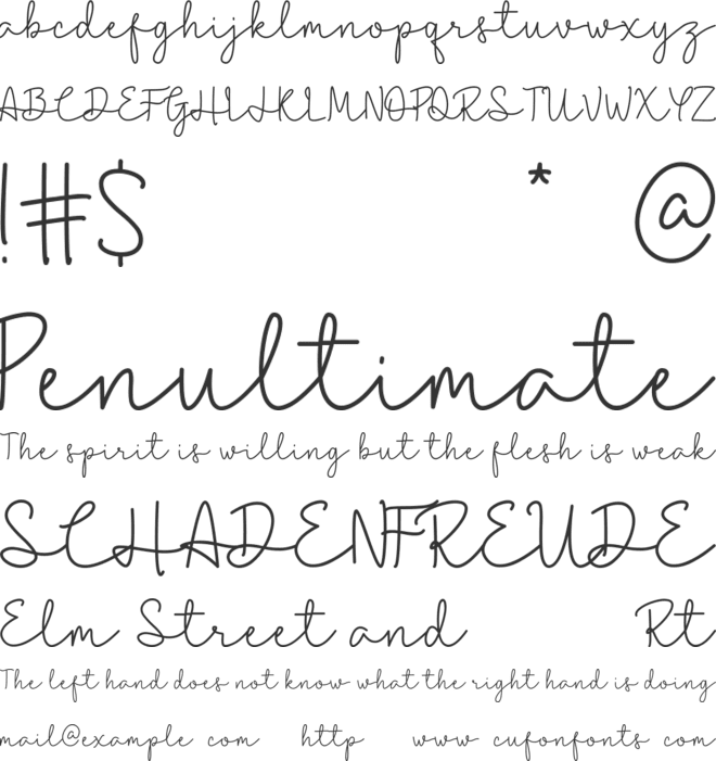 Caroline Bellish font preview