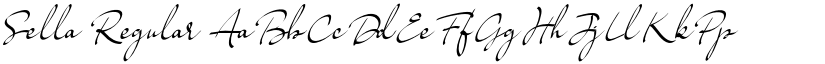 Sella Regular font