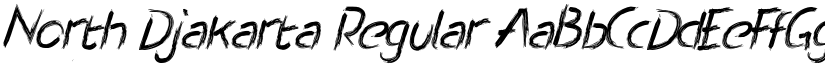 North Djakarta Regular font
