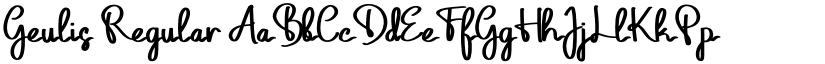 Geulis font download