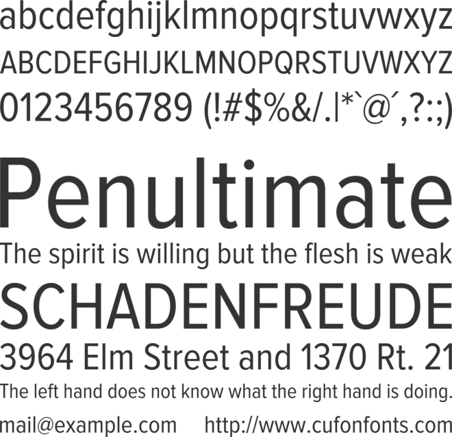 proxima nova font