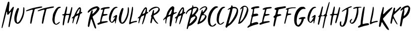 Muttcha font download