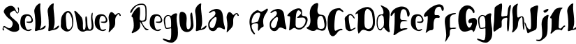 Sellower Regular font