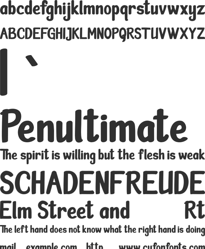 Pinklineryh font preview