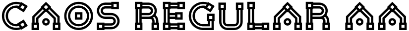 Caos Regular font