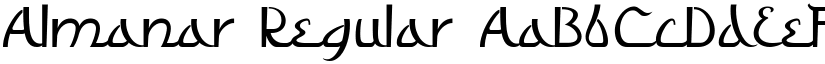 Almanar Regular font