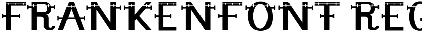 Frankenfont Regular font