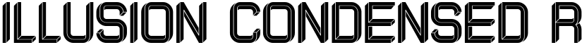 Illusion Condensed Regular font