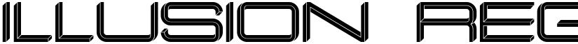Illusion Regular font