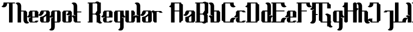 Theapot Regular font