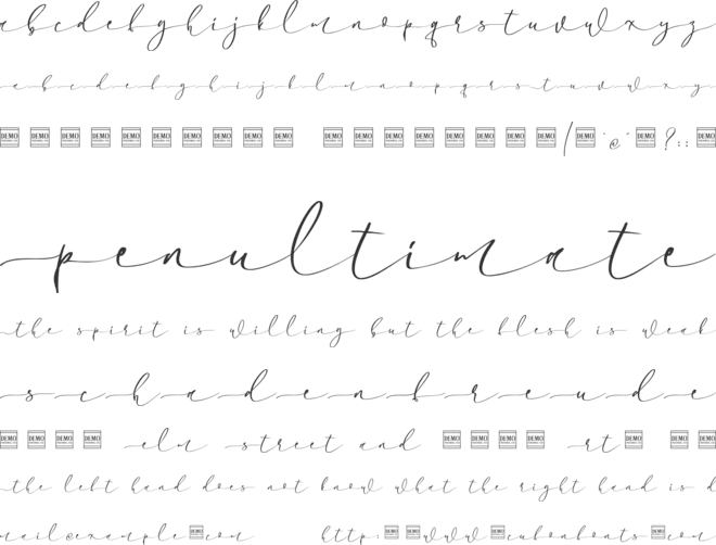 Islandia font preview