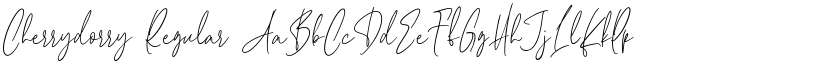 Cherrydorry Regular font