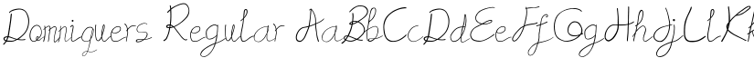 Domniquers font download