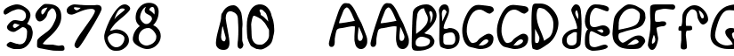 32768 NO font download