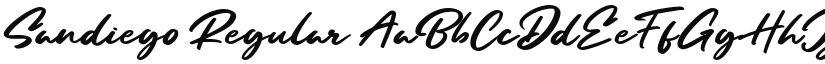 Sandiego font download