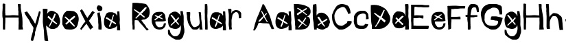 Hypoxia font download