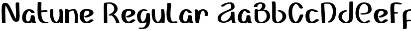 Natune font download