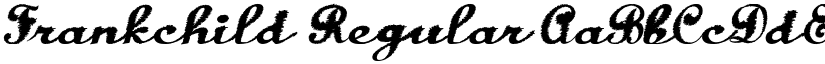 Frankchild Regular font