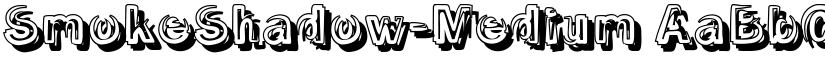 Smoke Shadow font download