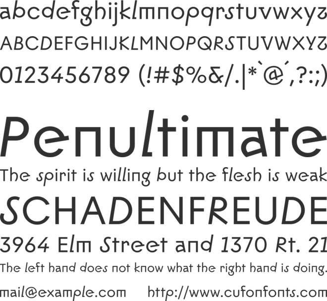 Pioneer 10 font preview