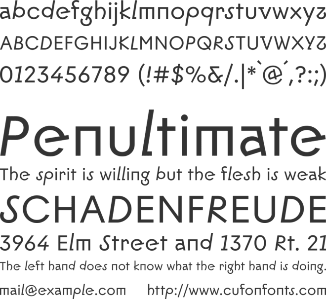 Pioneer 10 font preview