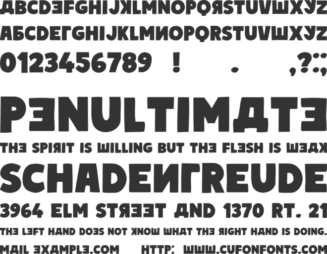 Ukrainian Princess font preview