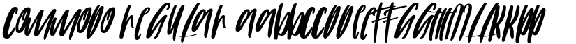 COMMODO Regular font