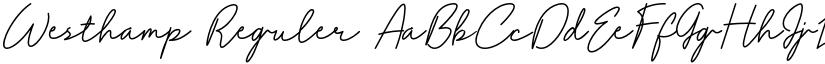 Westhamp font download