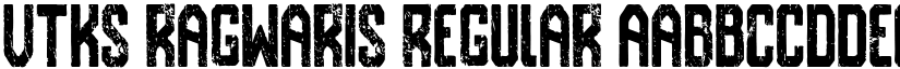 vtks ragwaris Regular font