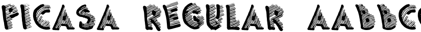 Picasa Regular font