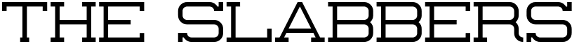 The Slabbers Regular font