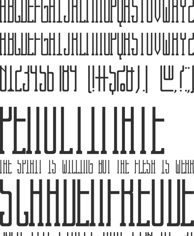 Kibby Slab font preview