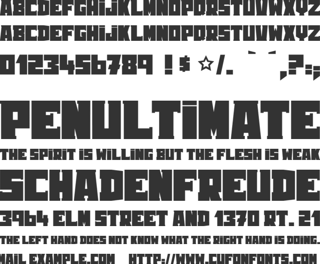 Rooster Serif font preview