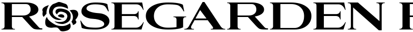 Rosegarden Regular font