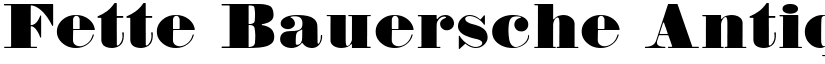 Fette Bauersche Antiqua UNZ Pro Regular font