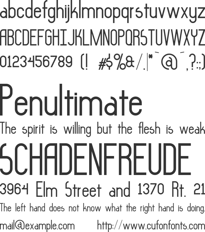 asymek font preview