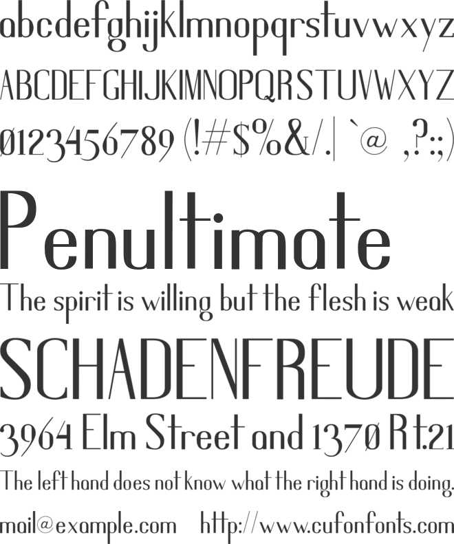 GrisSans font preview