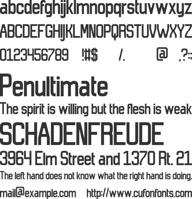 13/5Atom Sans font preview