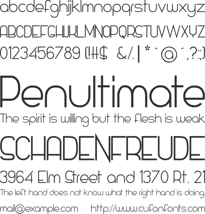 Glamourousse font preview
