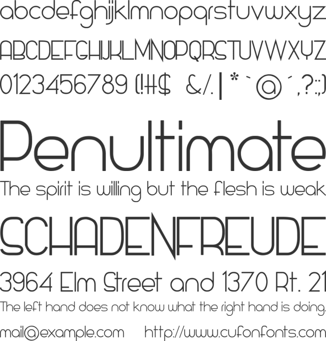 Glamourousse font preview