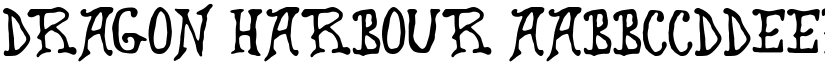 Dragon Harbour font