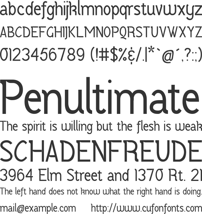 Vercingétorix font preview