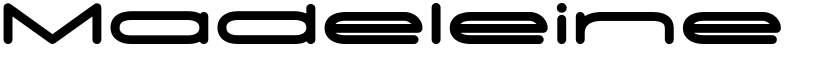 Madeleine Bold Madeleine Bold font
