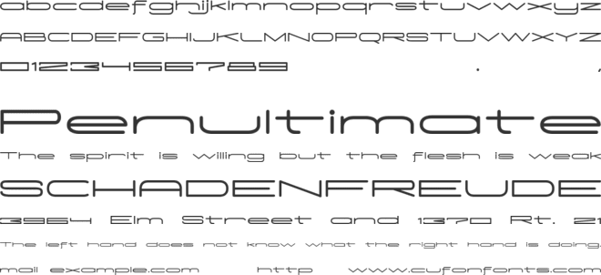 Madeleine font preview