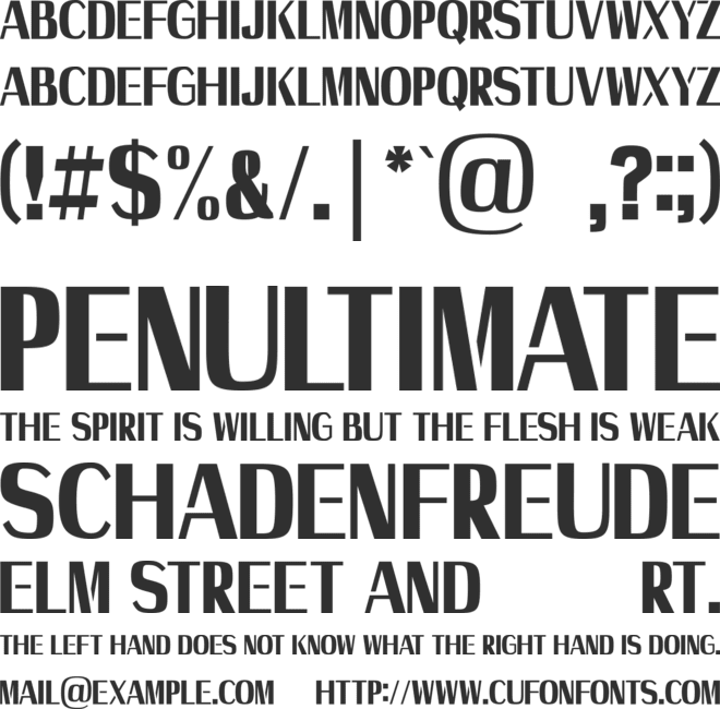 Axile - Personal Use Only font preview