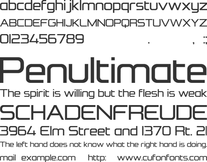 Formation Sans font preview