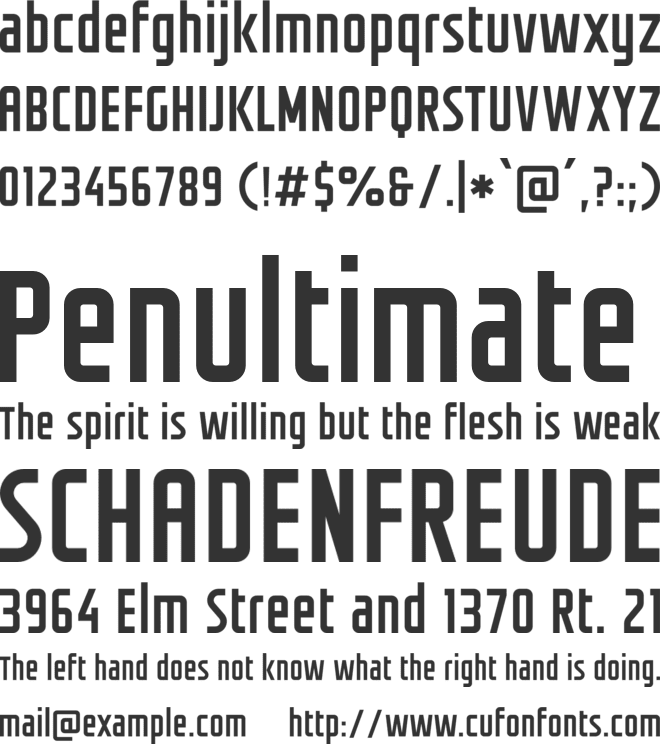 GROTESKIA font preview