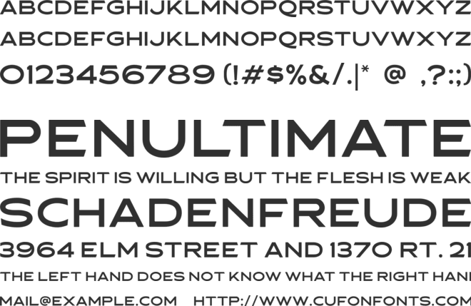 Asterone DEMO font preview