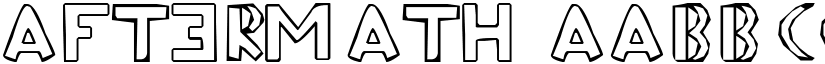 Aftermath font download