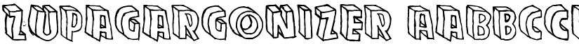 Zupagargonizer font download